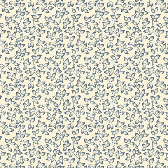 Middleboro Road Leaves Cream from Marcus Fabrics