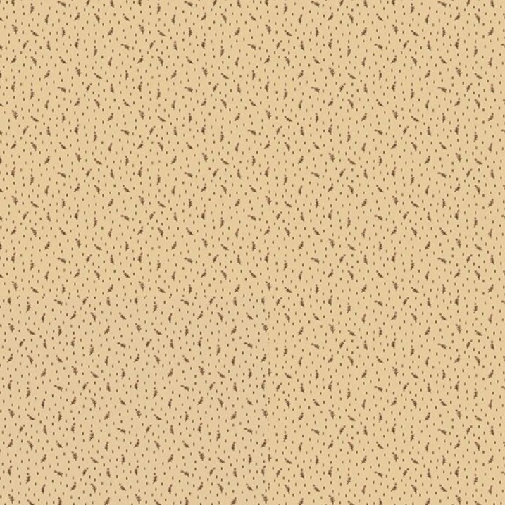Cotton Thimble Miniatures Soft Leaves Beige from Marcus Fabrics