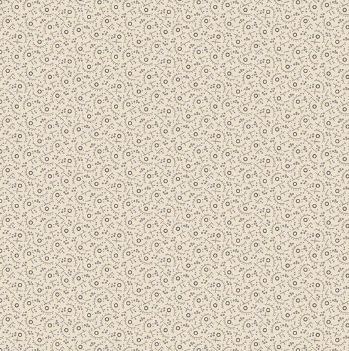 Cotton Thimble Miniatures Pick Up Sticks Cream from Marcus Fabrics