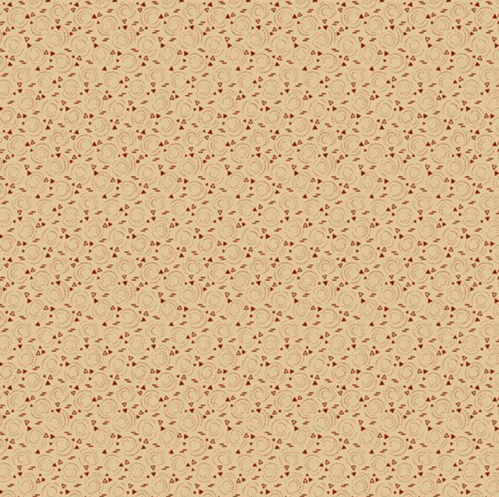 Cotton Thimble Miniatures Mini Geo Beige from Marcus Fabrics