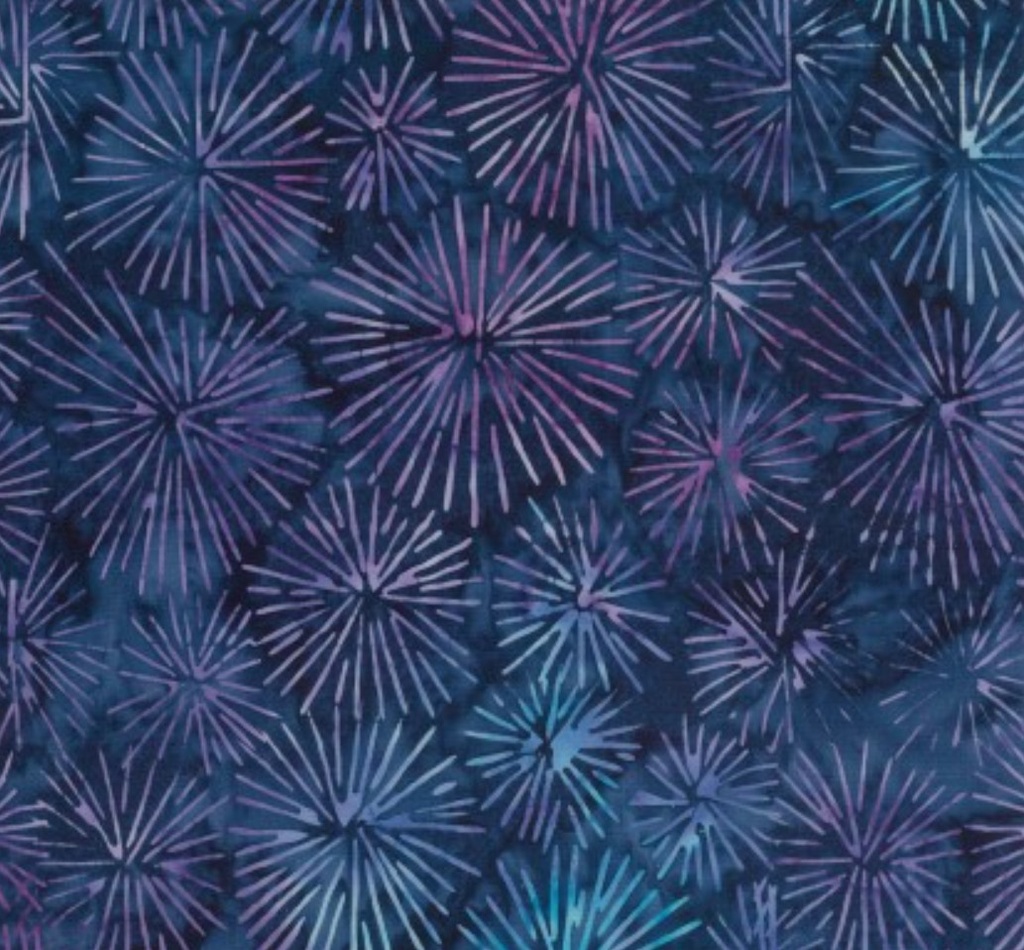Ocean Mandala Batiks Aurora from Blank Quilting