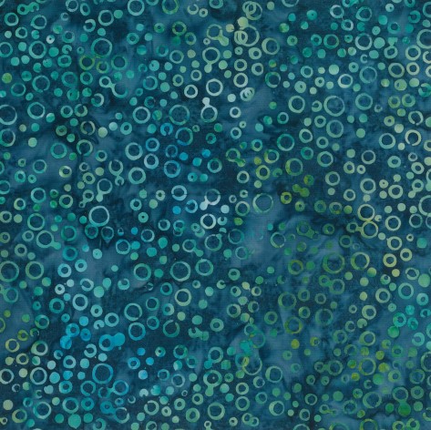 Ocean Mandala Batiks Ocean Foam from Blank Quilting