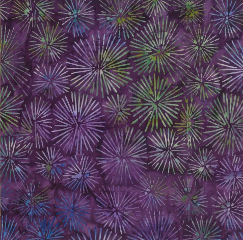 Ocean Mandala Batiks Sea Fire from Blank Quilting