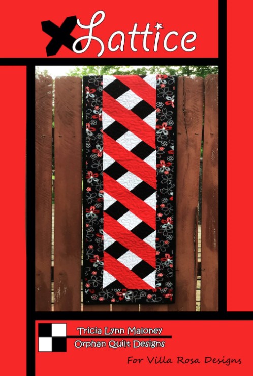 Lattice Table Runner Pattern by Tricia Lynn Maloney for Villa Rosa Designs