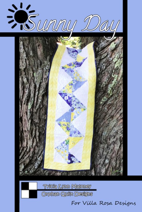 Sunny Day Table Runner Pattern by Tricia Lynn Maloney for Villa Rosa Designs