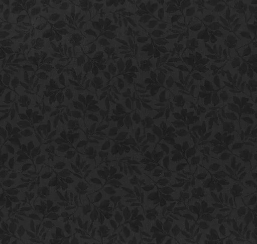 Scarlet Dreams Tonal Leaves Black by Beth Grove for Wilmington Prints