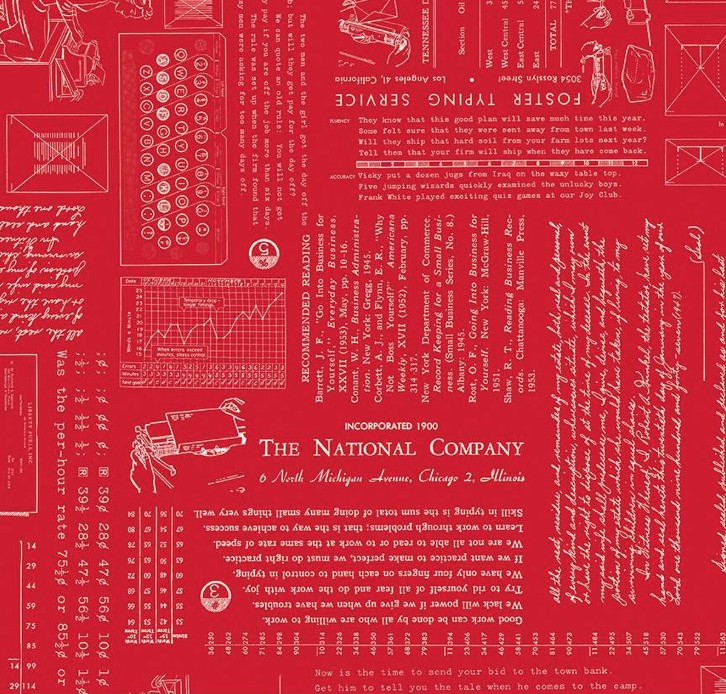 Typeography Schoolhouse by Lori Holt for Riley Blake Designs
