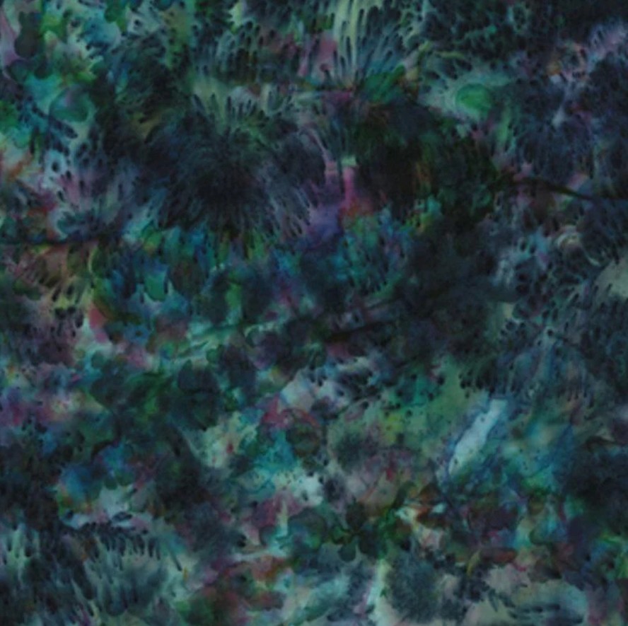 Bali Mottles Batik Marble Ocean from Hoffman Fabrics