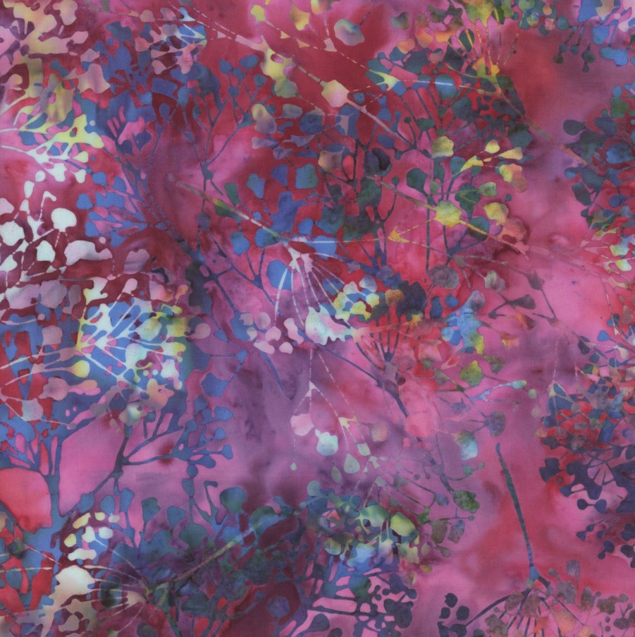 Amethyst Batik Fuschia from Hoffman Fabrics