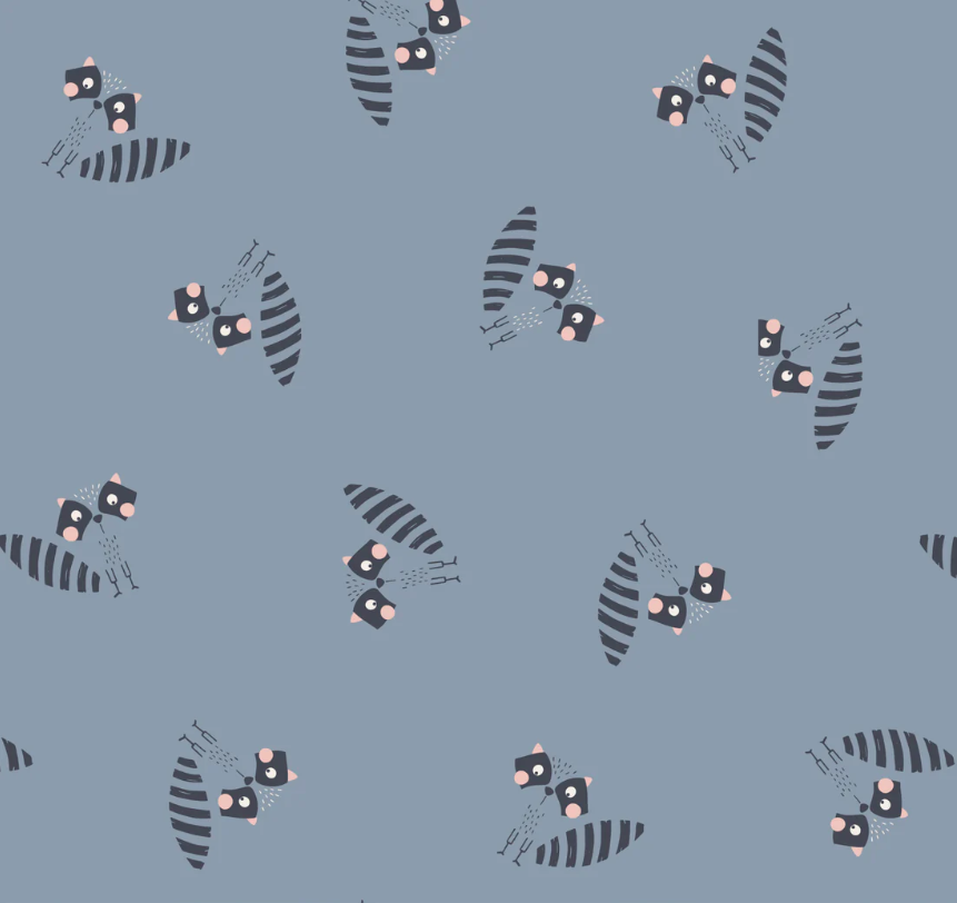 Fun In The Forest Camoflage Gray from Phoebe Fabrics