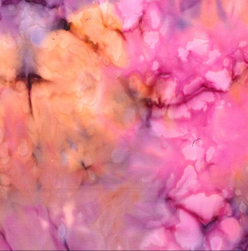 Bali Mottles Batik Sunset from Hoffman Fabrics