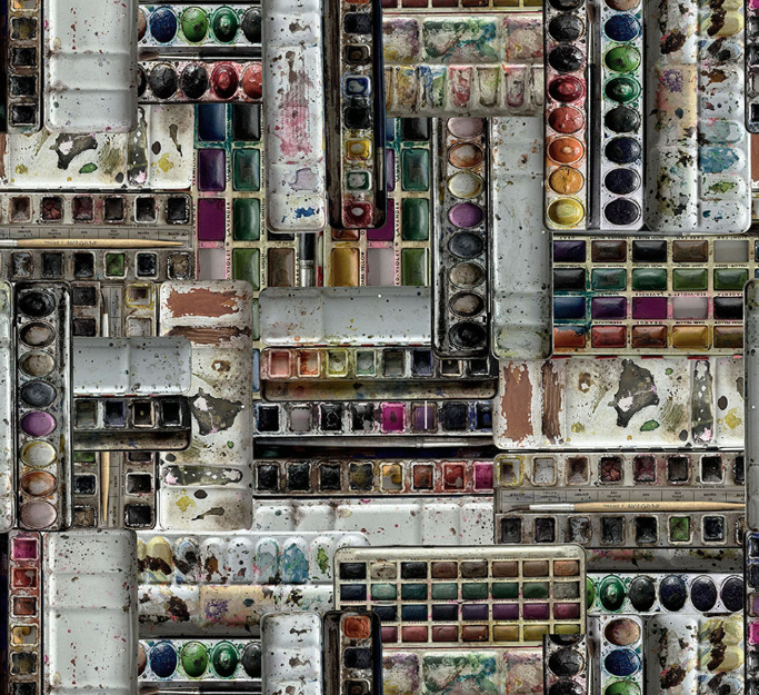 Palette Multi Watercolors by Tim Holtz for Free Spirit