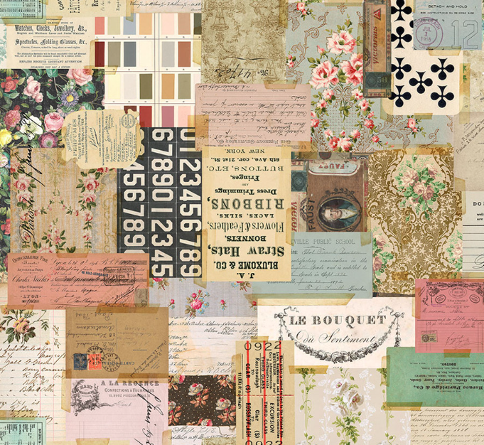 Palette Multi Ephemera by Tim Holtz for Free Spirit
