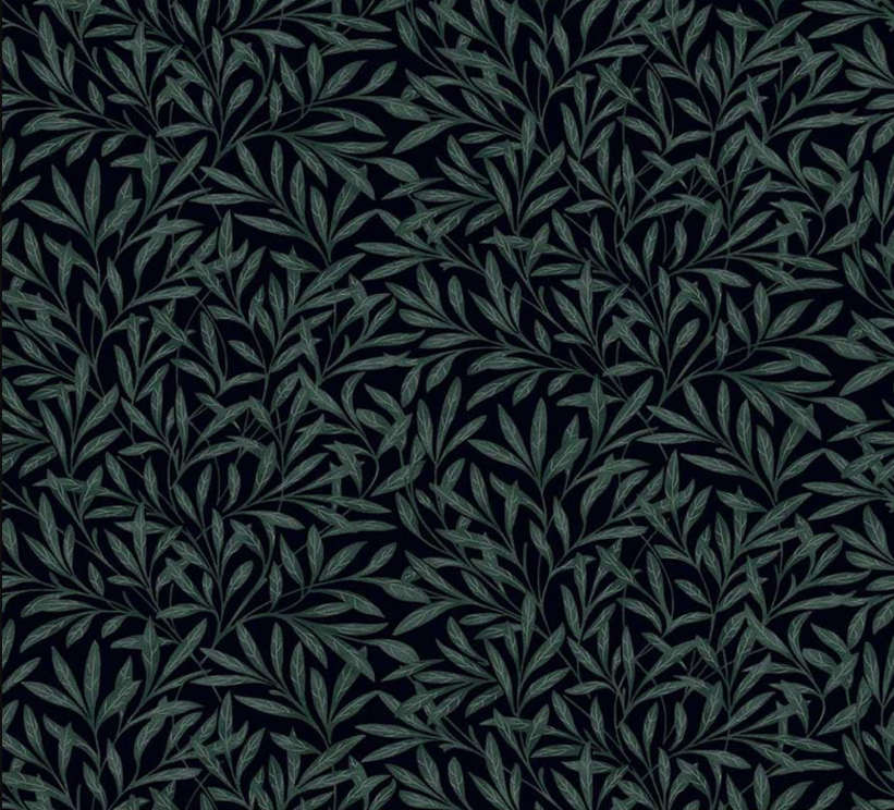 Serenade Foliage Navy from Henry Glass
