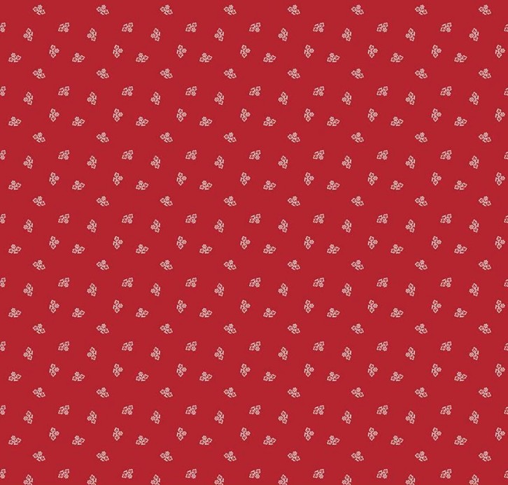 Prim Blossom Barn Red by Lori Holt for Riley Blake Designs