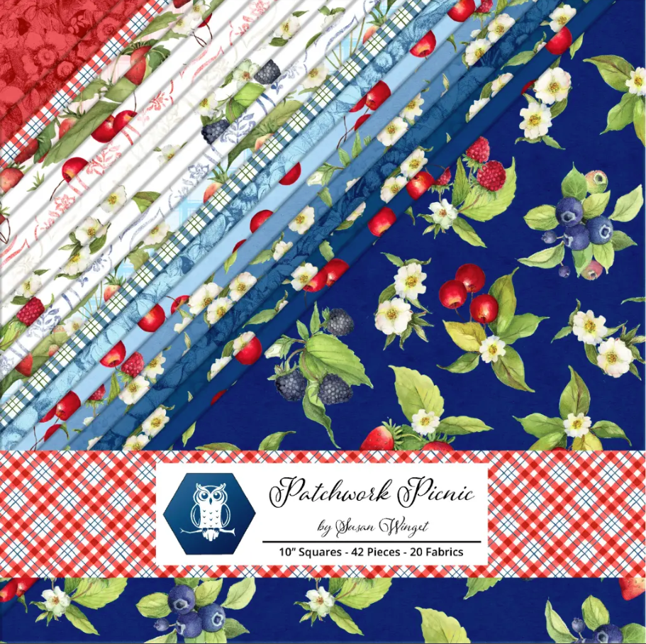 Patchwork Picnic Stacks from Lumin Fabrics