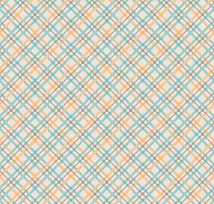 Prim Plaid Blue Wide Back by Lori Holt for Riley Blake Designs