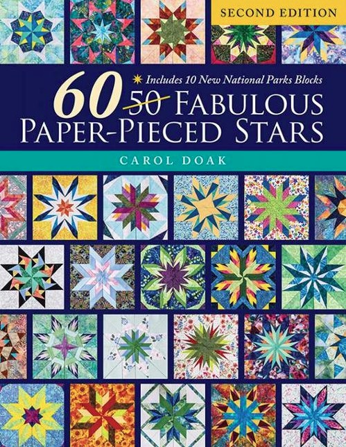 60 Fabulous Paper-Pieced Stars by Carol Doak