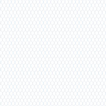 Country Blue Chicken Wire White from Wilmington Prints