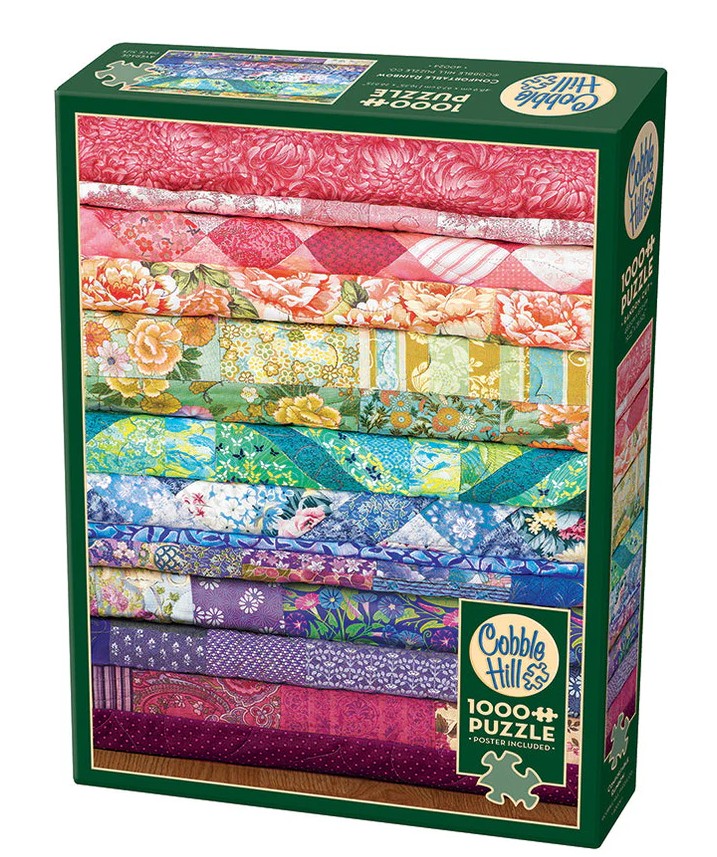 Comfortable Rainbow - 1000 Piece Puzzle from Cobble Hill
