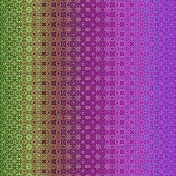 Bubblelicious Large Kaleidoscope Stripes Amethyst from Hoffman Fabrics