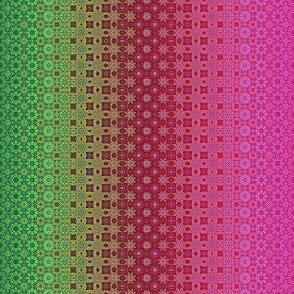 Bubblelicious Large Kaleidoscope Stripes Razzmatazz from Hoffman Fabrics