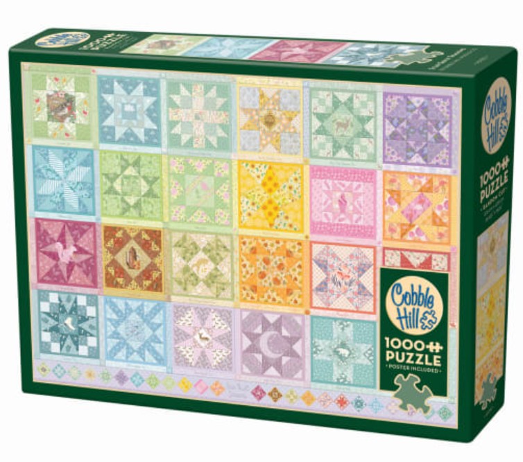 Star Quilt Seasons - 1000 Piece Puzzle from Cobble Hill