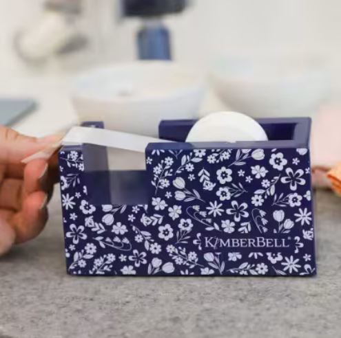 Kimberbell Navy Floral Tape Dispenser