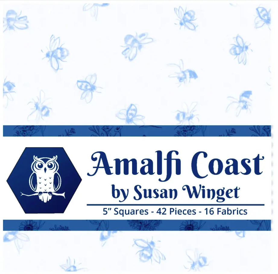 Amalfi Coast Stamps from Lumin Fabrics