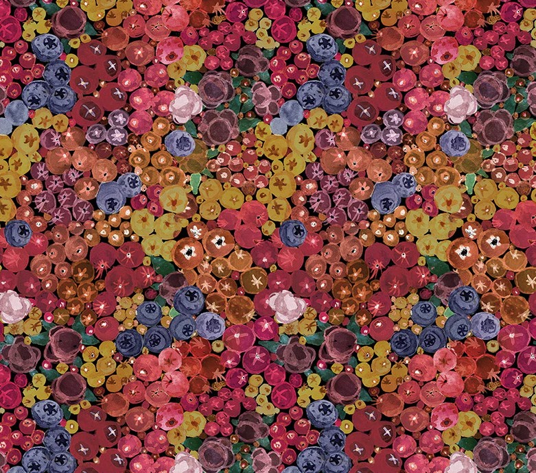 Forest Fruits Ripe Berries Berry by Betsy Olmsted for Windham Fabrics