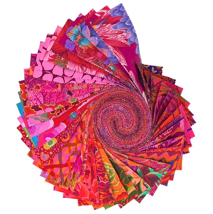Classics Plus 2.5" Design Roll Ruby by Kaffe Fassett Collective for FreeSpirit Fabrics
