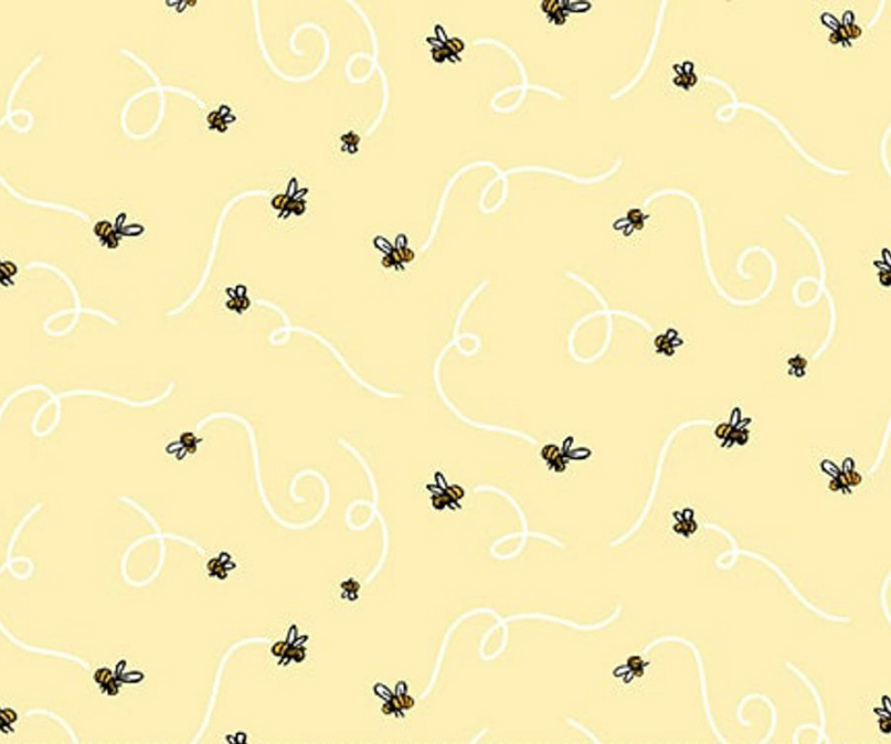 Classic Winnie Bees Yellow from Studio E