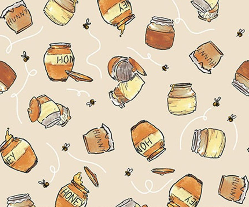 Classic Winnie Honey Pots Taupe from Studio E