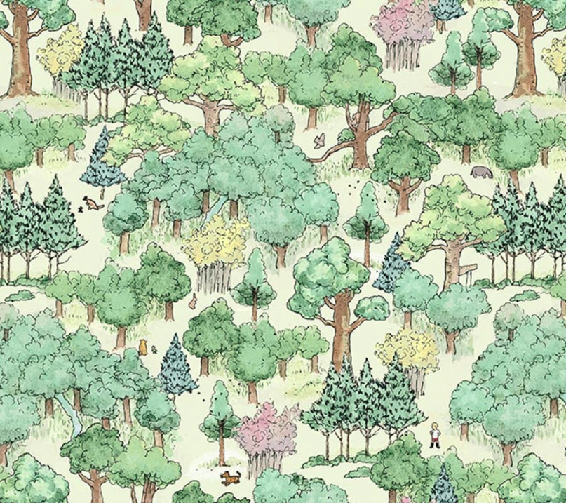 Classic Winnie Forest Green from Studio E