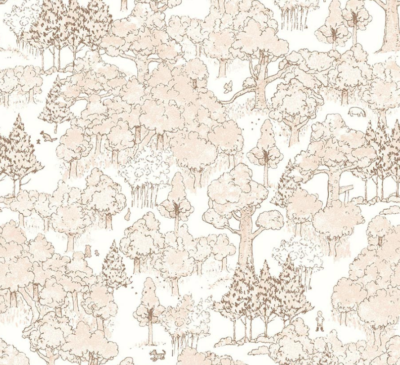 Classic Winnie Forest Mono Sepia from Studio E