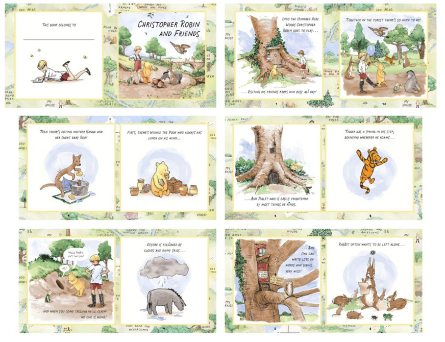 Classic Winnie Soft Book Panel from Studio E