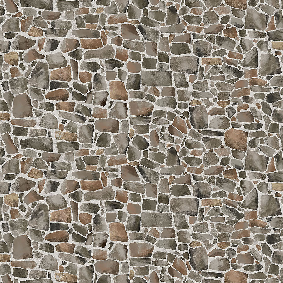 Bear Necessities Field Stones Gray Multi from Northcott