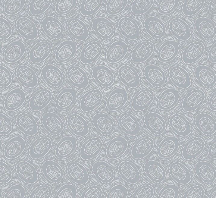 Kaffe Fassett Classics Aboriginal Dot Silver by Kaffe Fassett for the Kaffe Fassett Collective