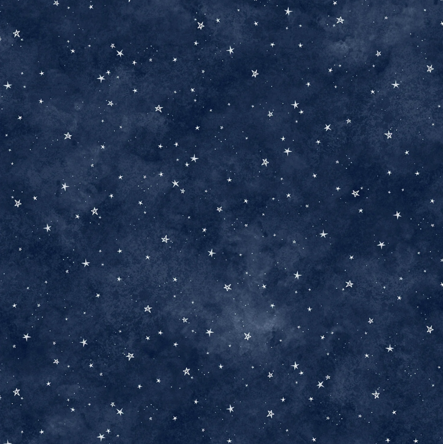 Celestial Seasons Starry Sky Navy from P&B Textiles