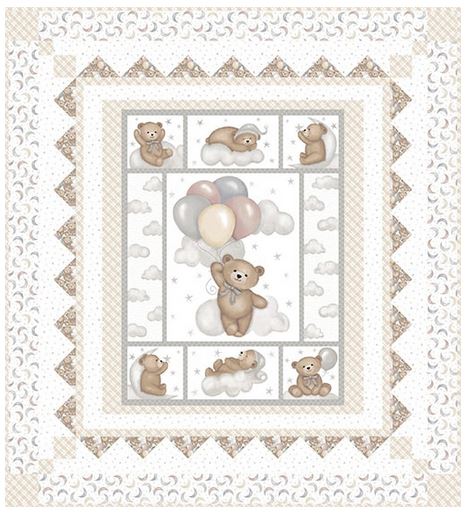 Sweet Dreams Quilt Kit from Studio e