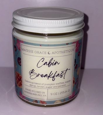 Maggie Grace Apothetique Cabin Breakfast Candle