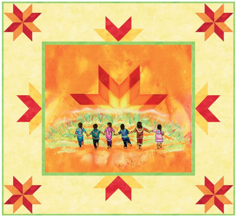 Always in Our Hearts Quilt Kit by Shawna Boulette Grapentine from Northcott