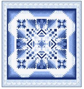 Amalfi Coast Quilt Kit from White Owl