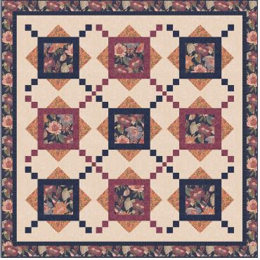 Garden of Stitches Quilt Kit from P&B