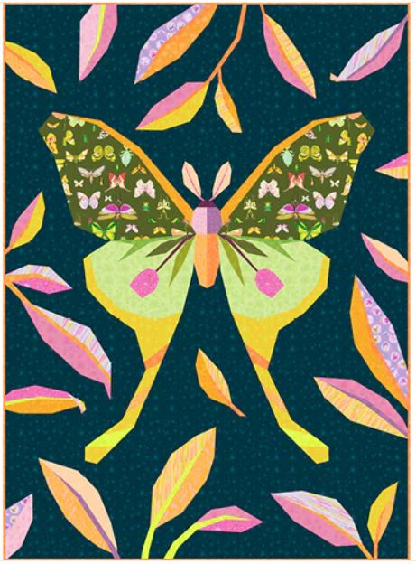 Luna Moth Quilt Kit from Windham
