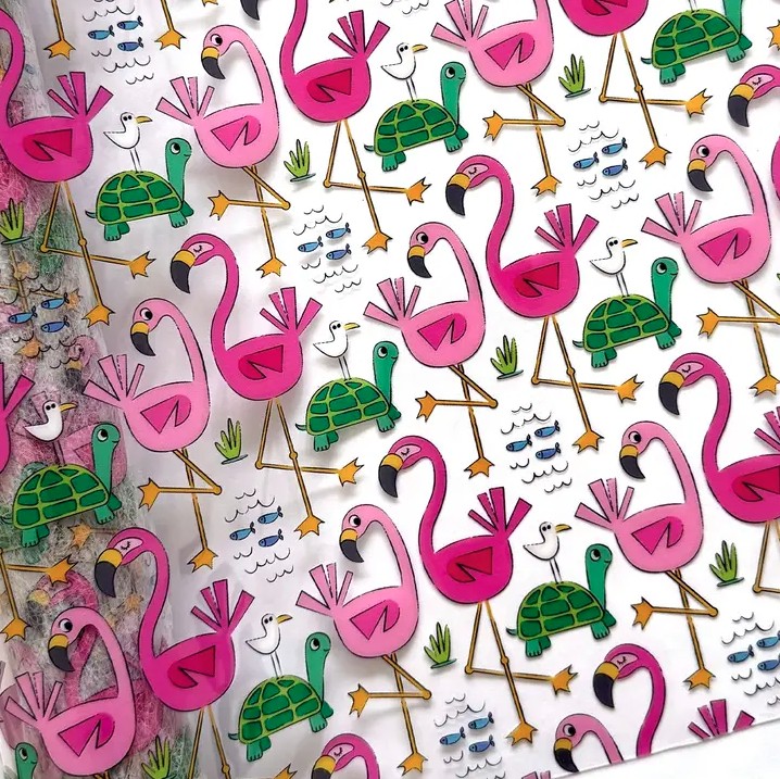 Flamingos Clear TPU Vinyl from Sassafras Lane Designs