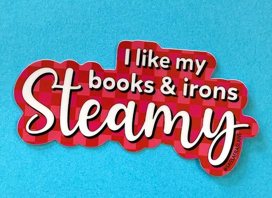 Steamy Sticker from Sassafras Lane Designs