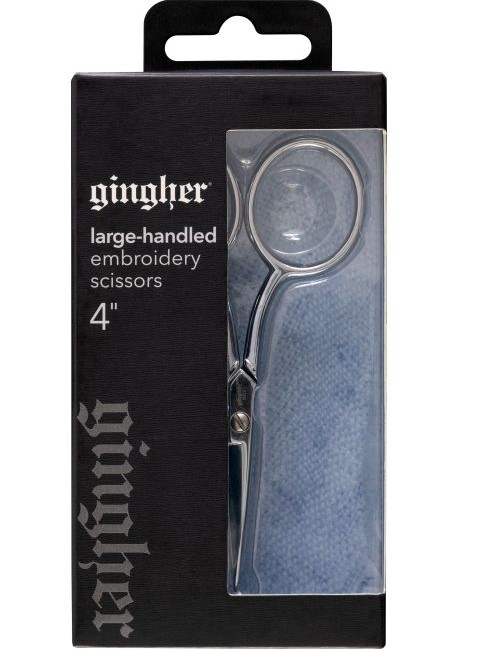 Gingher Large Handle Embroidery Scissors 4"