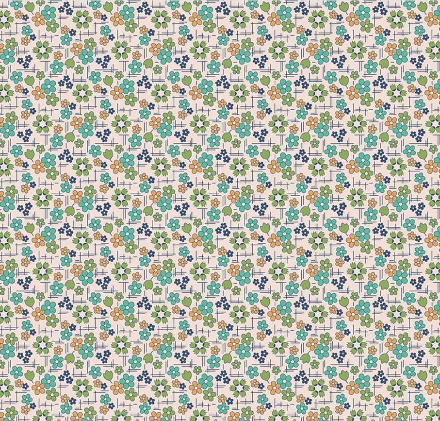 Farmer's Daughter Daisy Sea Grass from Riley Blake