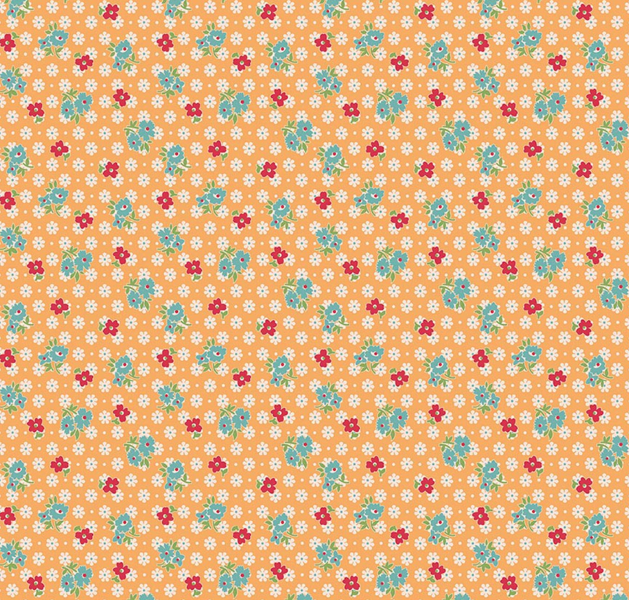 Farmer's Daughter Feedsack Marigold from Riley Blake